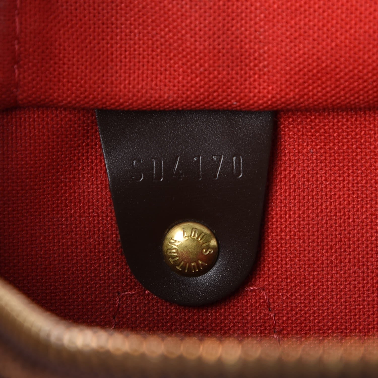 Louis Vuitton Damier Ebene Speedy 30 7 of 7