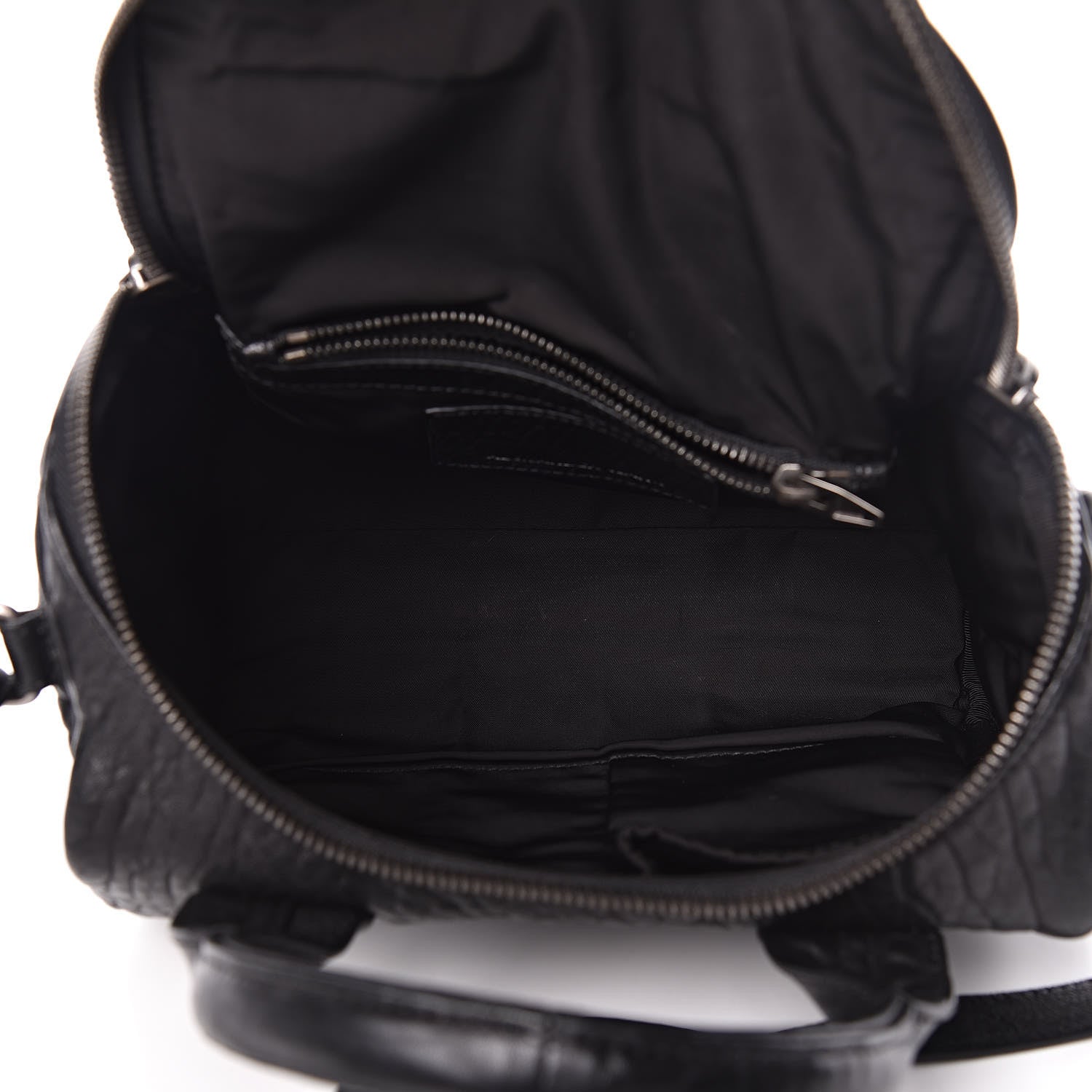 Alexander Wang Pebbled Lambskin Rockie Black Rhodium Hardware 6 of 10