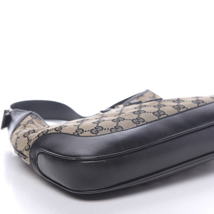 Gucci Monogram Small Jackie O Hobo Black 8 of 10