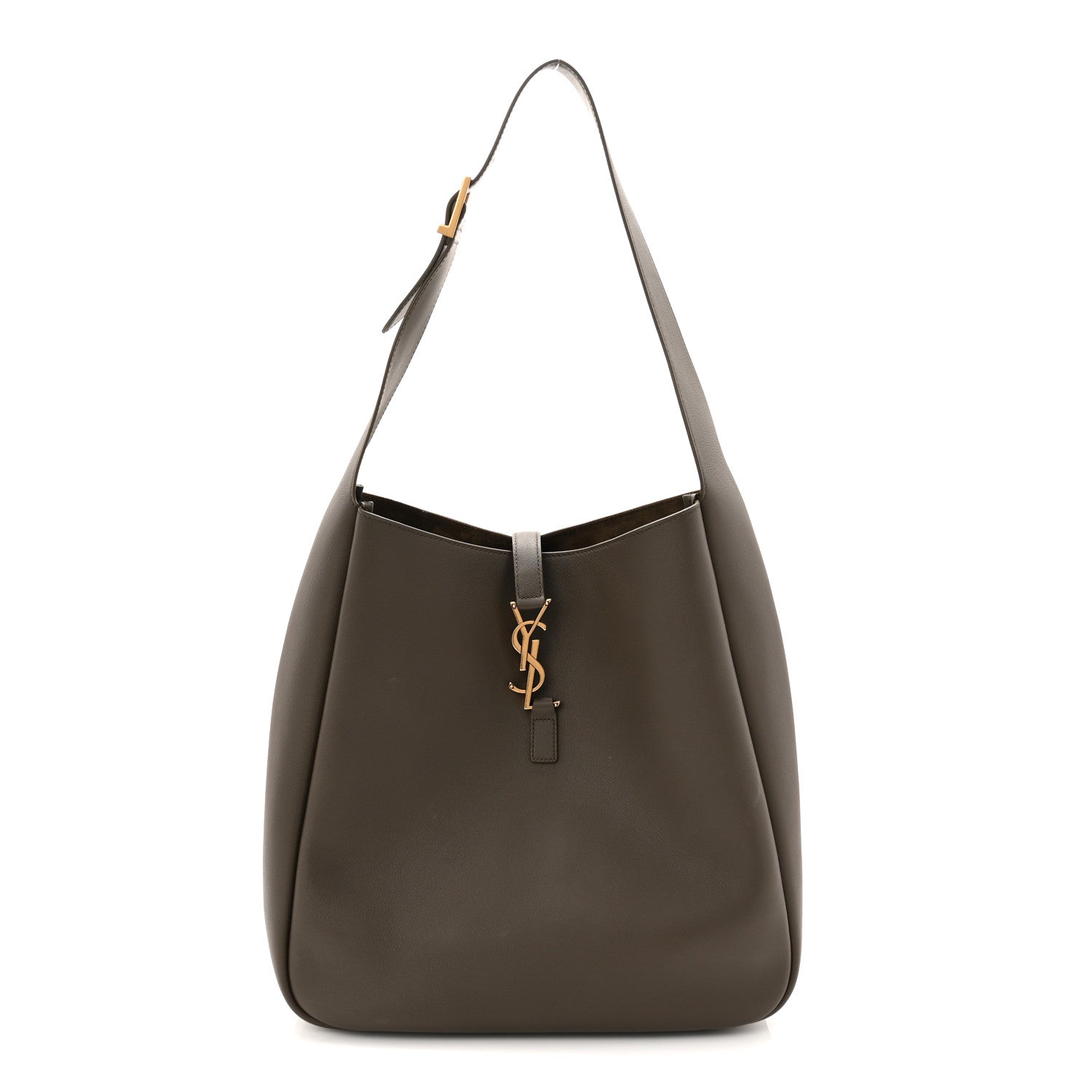 Saint Laurent Smooth Calfskin Large Le 5 A 7 Soft Hobo Light Musk 1 of 10