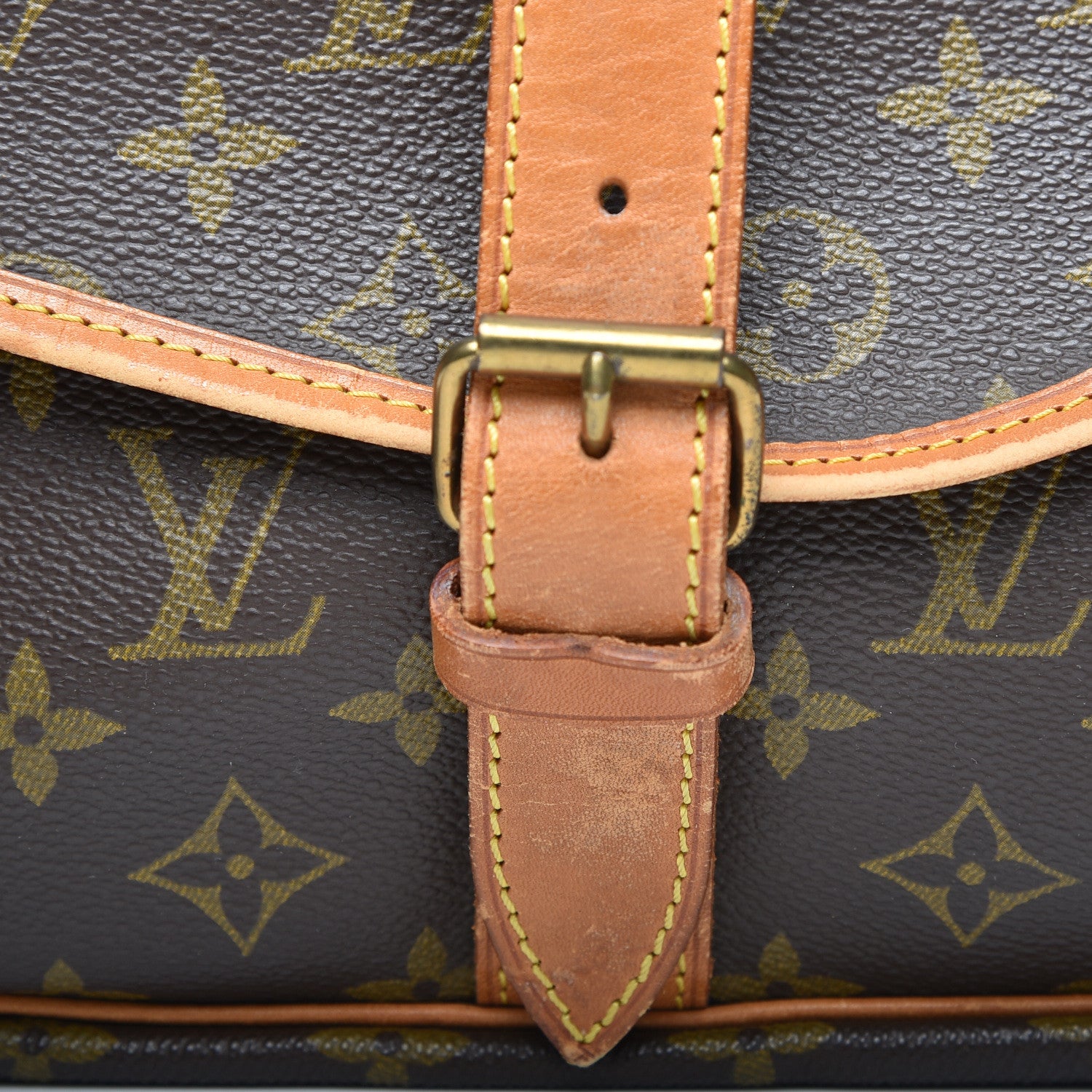 Louis Vuitton Monogram Saumur 35 8 of 13