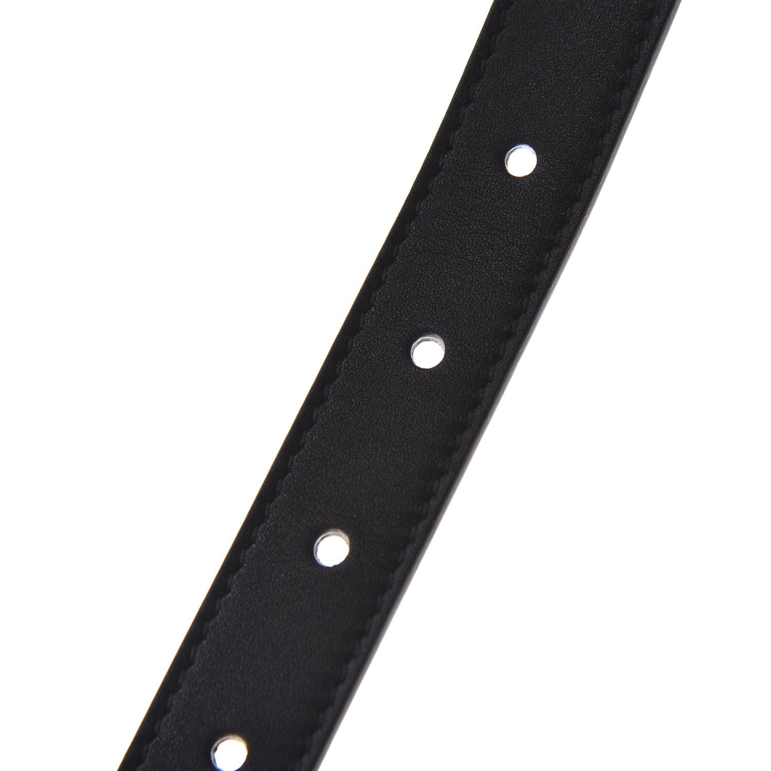 Gucci Calfskin Double G 20mm Belt 80 32 Black 3 of 5