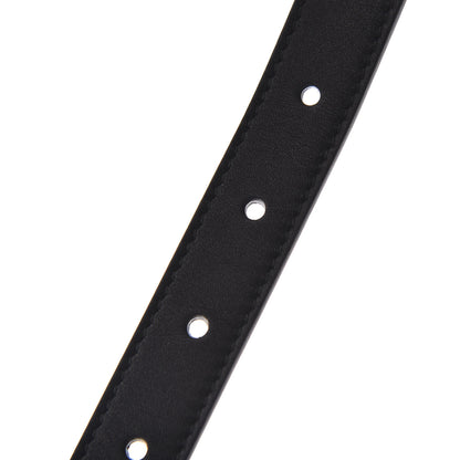 Gucci Calfskin Double G 20mm Belt 80 32 Black 3 of 5