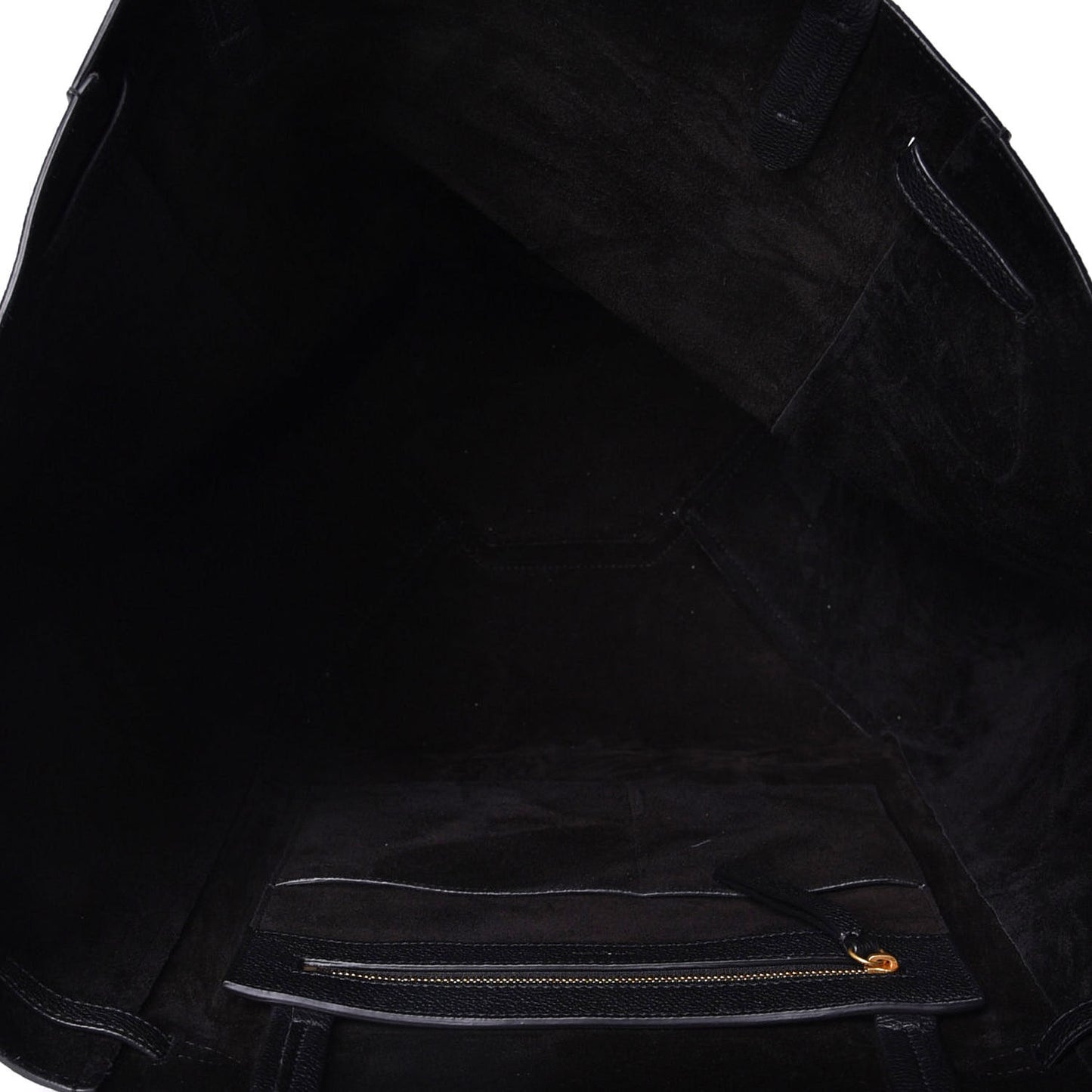 Soft Grained Calfskin Medium Belt Cabas Phantom Black