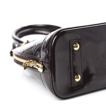 Louis Vuitton Vernis Alma BB Amarante 6 of 10