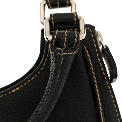 Chanel Grained Calfskin Tassel Hobo Black 15 of 15