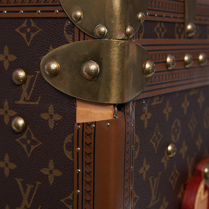 Louis Vuitton Monogram Malle Courrier Lozine Trunk 110 25 of 50