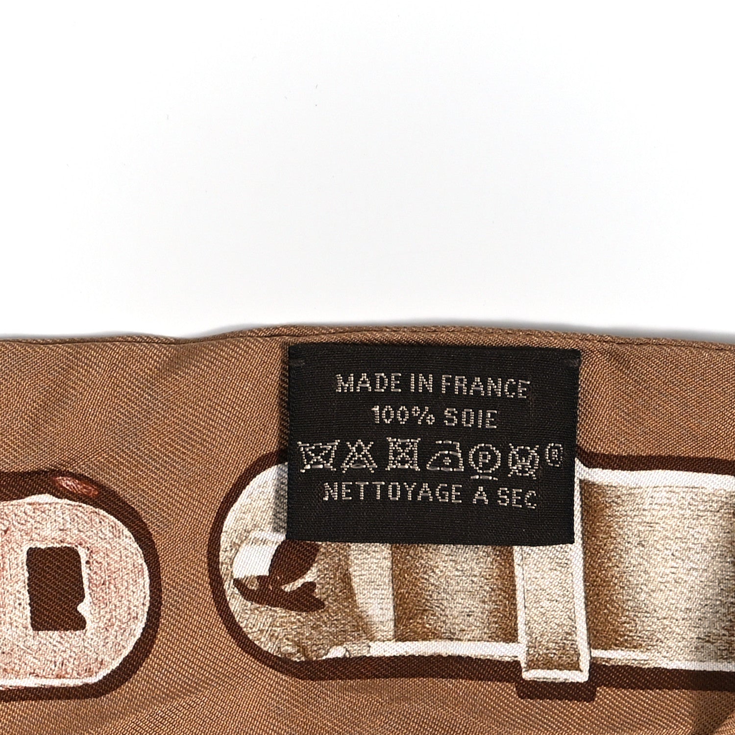 Hermes Silk Le Tresor De Medor Twilly Beige Gris Cacao 3 of 4