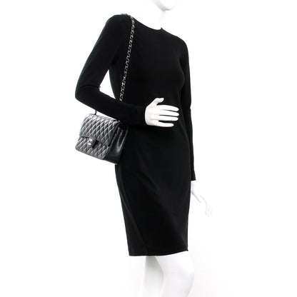 Chanel Caviar Quilted Medium Double Flap Black 2 of 9