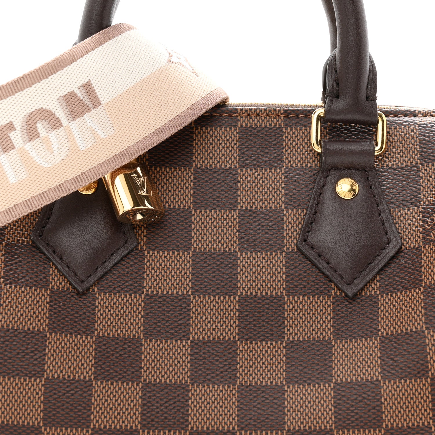 Louis Vuitton Damier Ebene Speedy Bandouliere 20 7 of 10