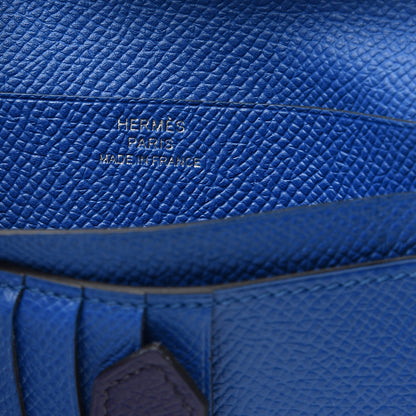 Hermes Epsom Bearn Verso Compact Wallet Bleu Encre Zellige 5 of 5