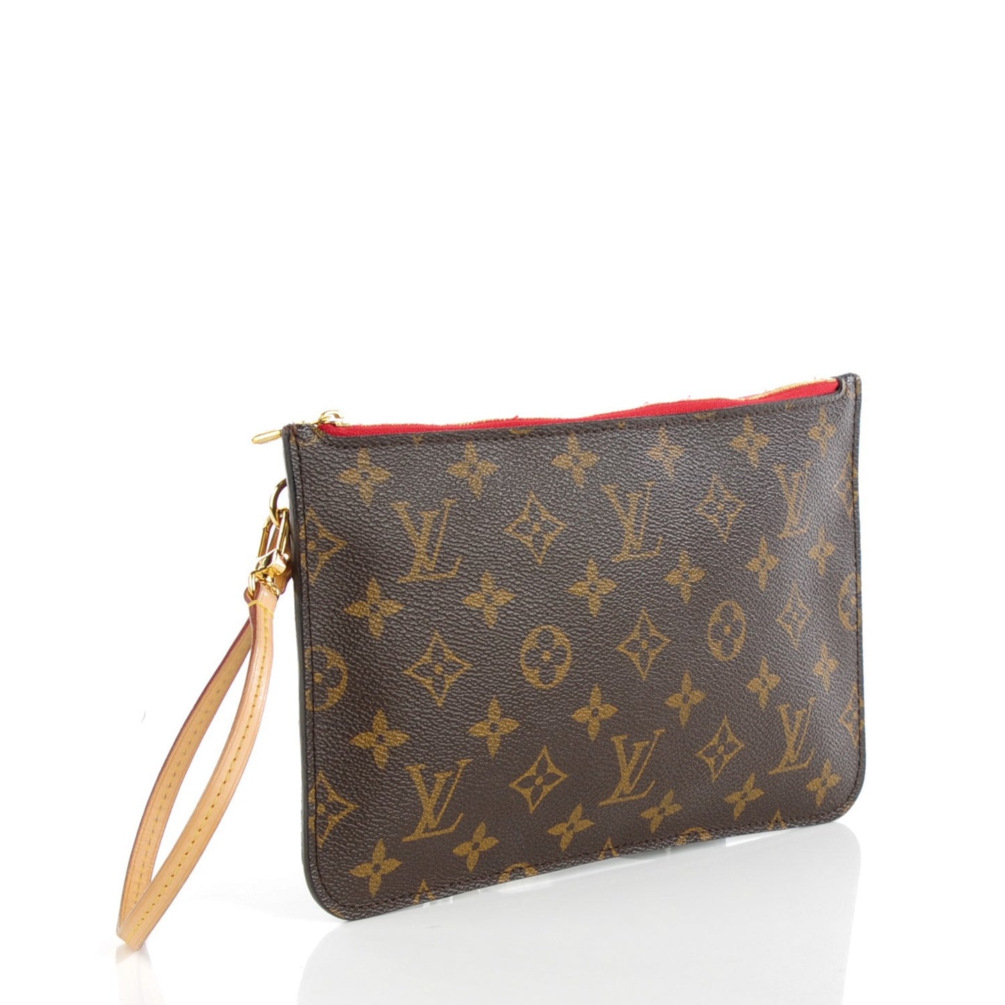 Monogram Neverfull MM GM Pochette Cherry