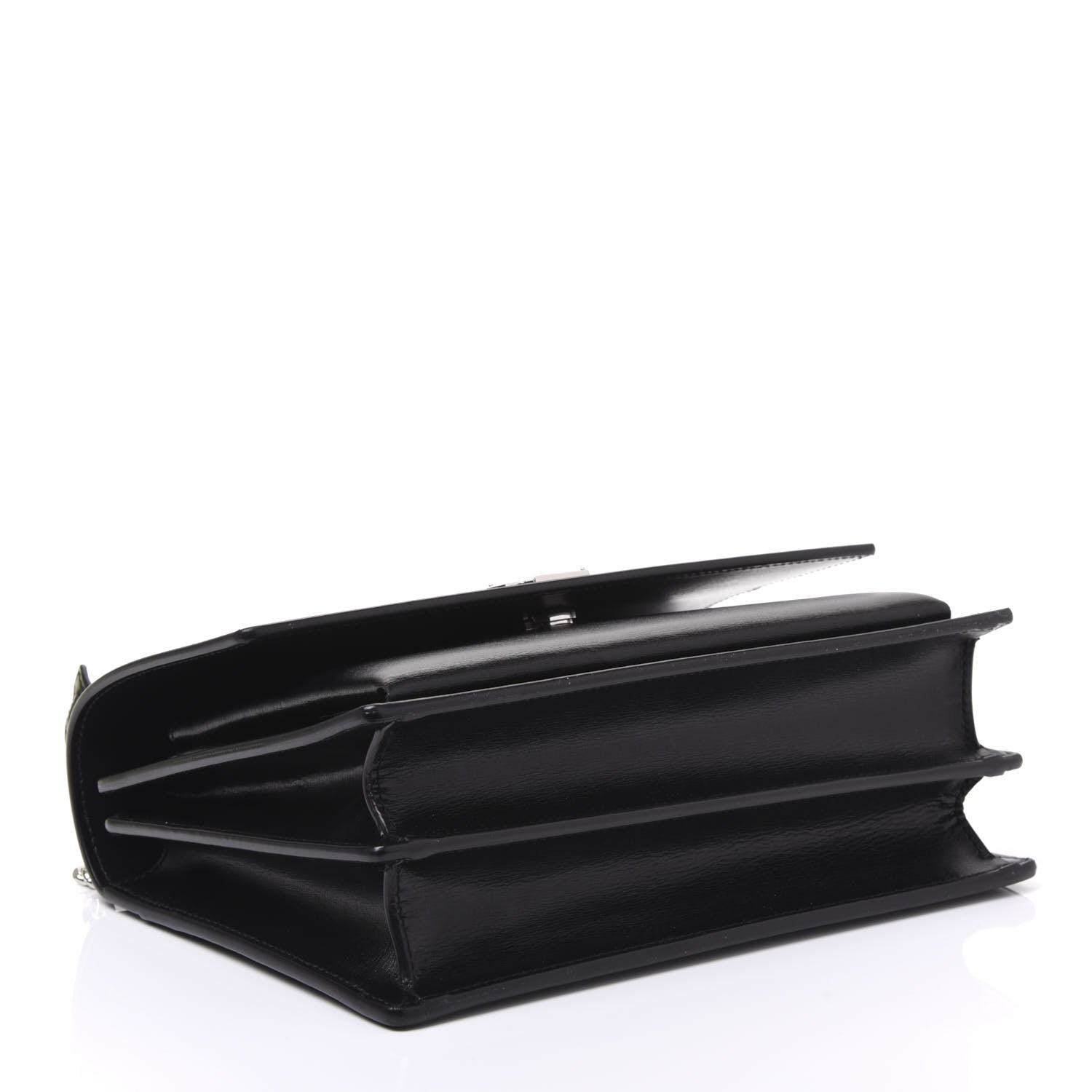 Saint Laurent Calfskin Medium Monogram Sunset Black 3 of 10