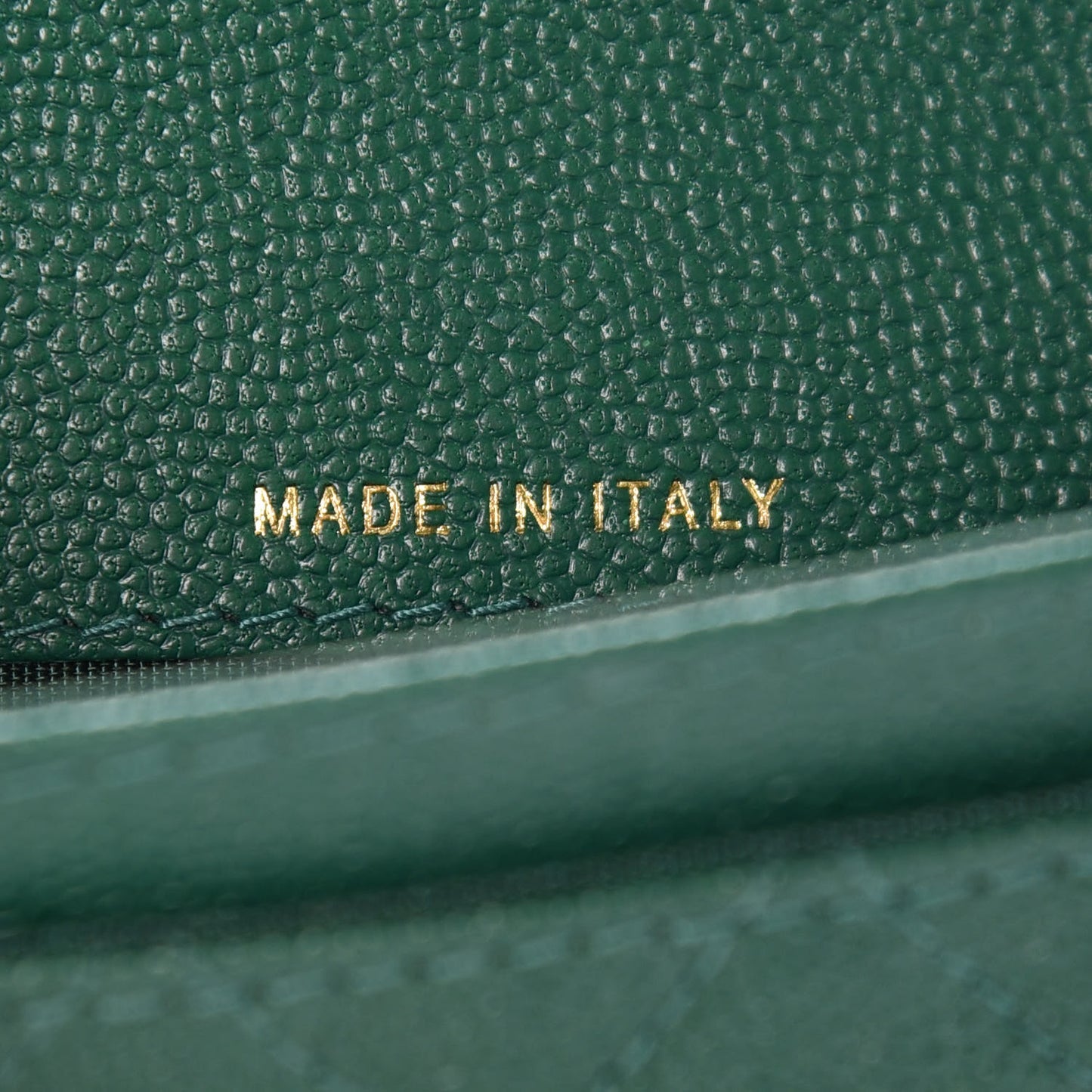 Caviar Quilted Boy Card Holder Wallet Green