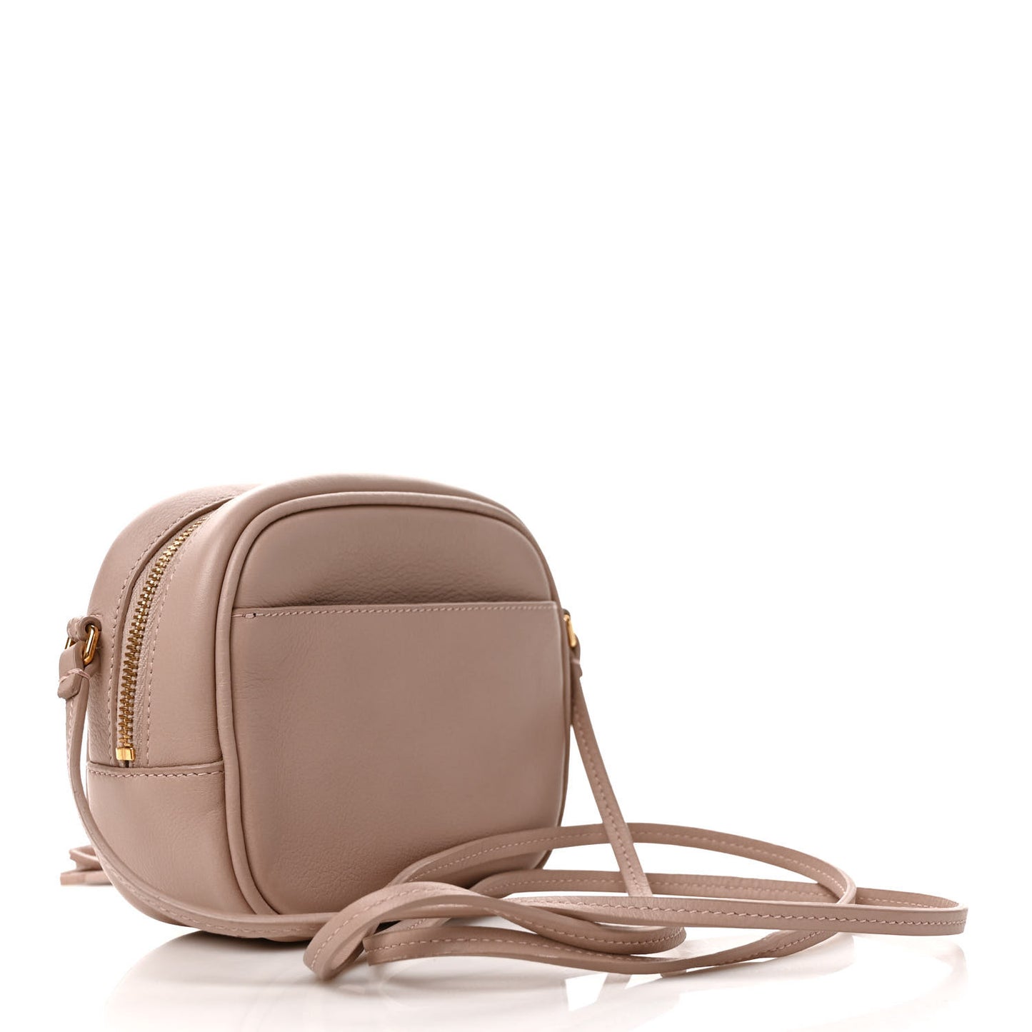 Nappa Monogram Blogger Bag Deep Beige