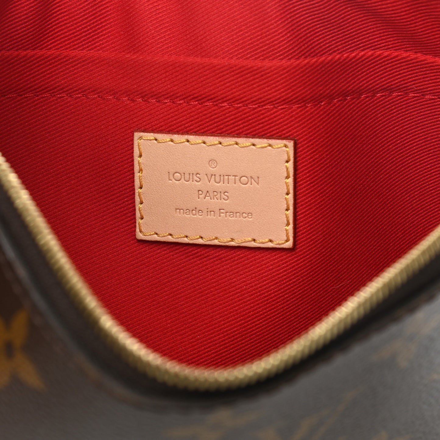 Monogram Neverfull MM GM Pochette Cherry