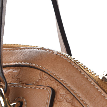 Gucci Guccissima Medium Top Handle Bag Light Brown 12 of 12