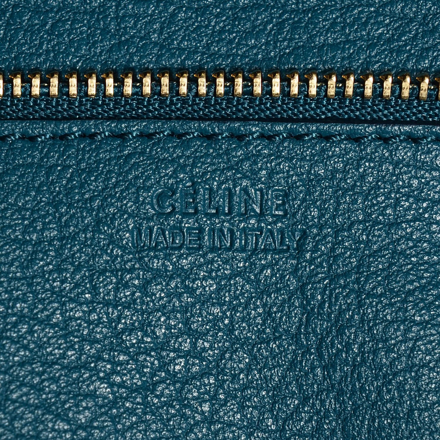 Celine Grained Calfskin Small Tie Knot Tote Denim 13 of 14