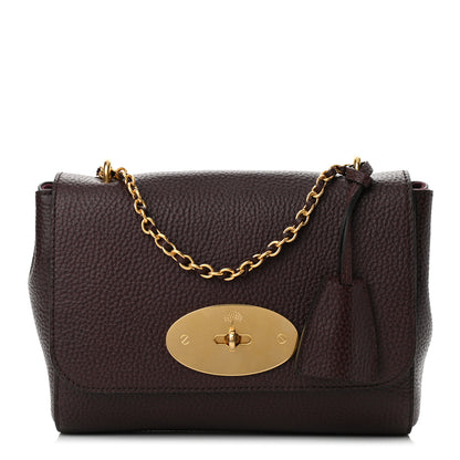 Mulberry Small Classic Grain Calfskin Small Lily Flap Oxblood 1 of 8