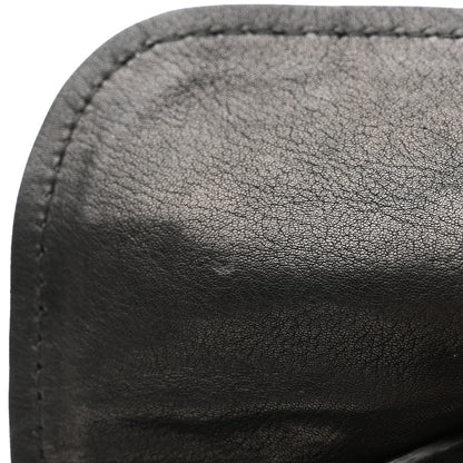 Prada Cavallino Leopard Print Pushlock Envelope Clutch Mimetico 12 of 16