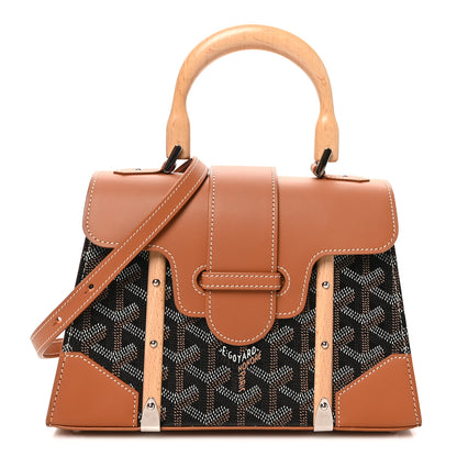 Goyard Goyardine Structure Mini Saigon Black Gold 1 of 9
