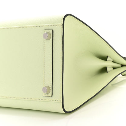 Hermes Epsom Sellier Birkin 30 Vert Fizz 10 of 11