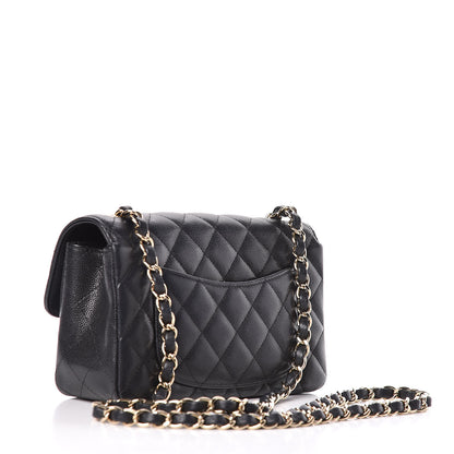 Chanel Caviar Quilted Mini Rectangular Flap Black 3 of 12