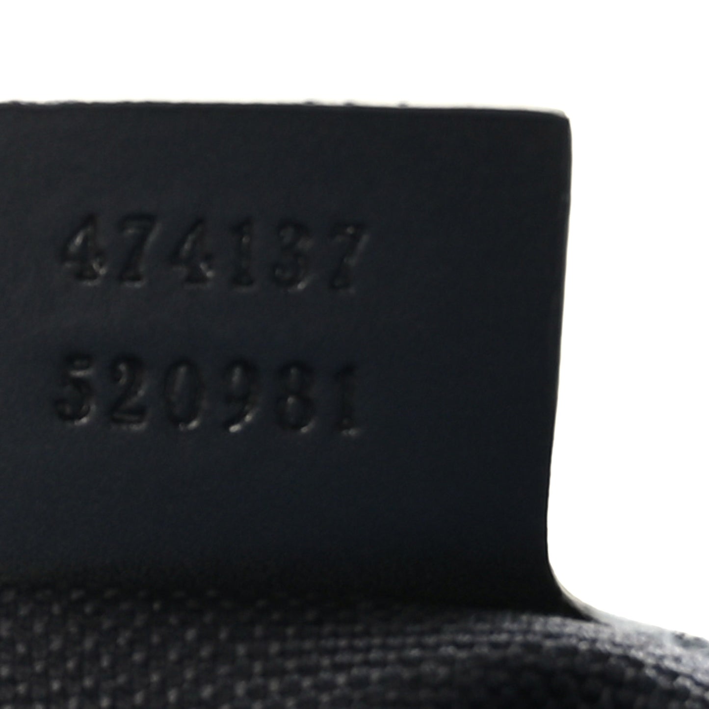 GG Supreme Monogram Appia Calfskin Web Flat Messenger Bag Black Grey