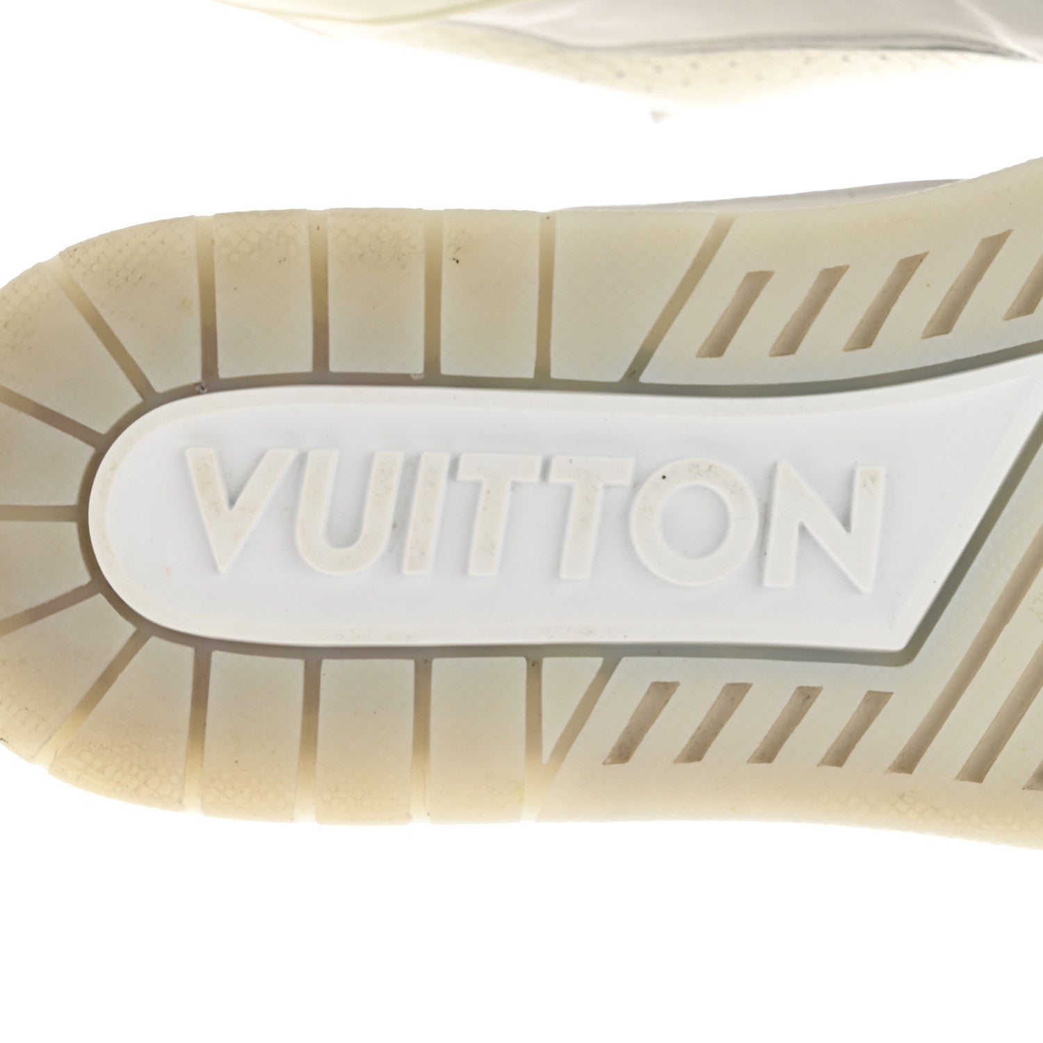 Louis Vuitton Calfskin Mens LV Trainer Sneakers 9 White 10 of 22