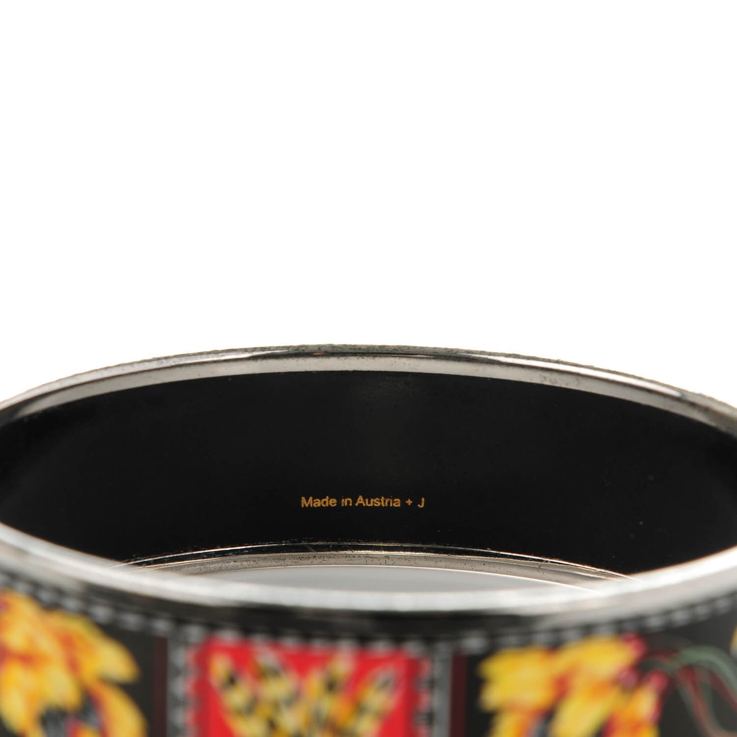 Enamel Printed Medium Brazil Bracelet 70