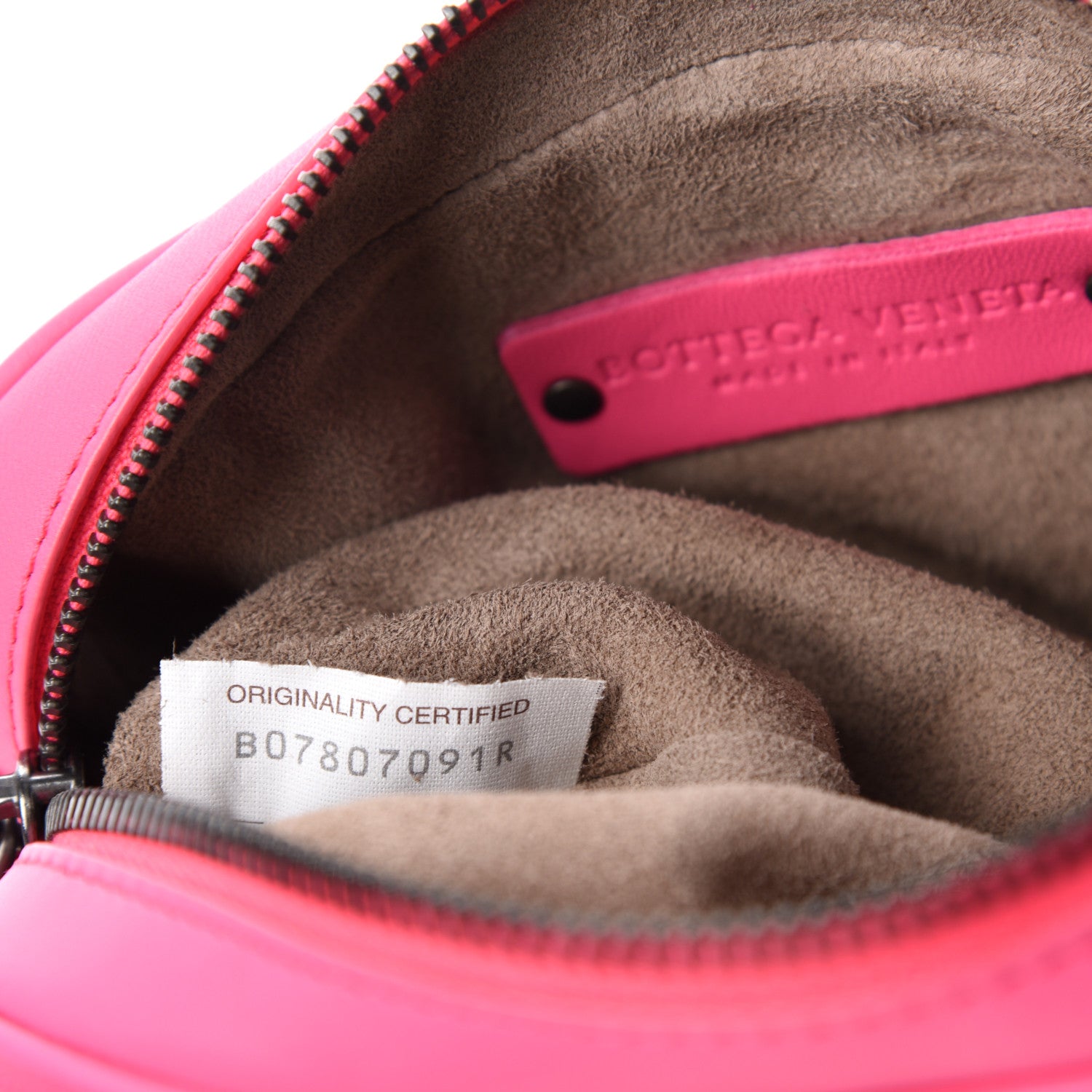 Bottega Veneta Nappa Intrecciato Belt Bag Rosa Shock 7 of 9