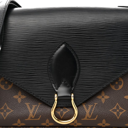Louis Vuitton Epi Monogram Saint Michel Black 7 of 9