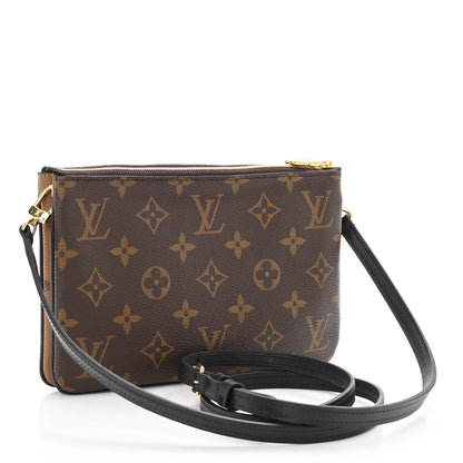Louis Vuitton Reverse Monogram Giant Double Zip Pochette 3 of 8