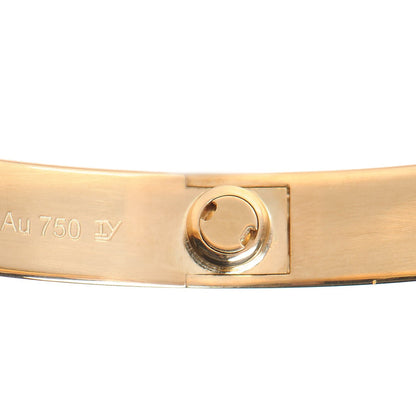 Cartier 18K Yellow Gold LOVE Bracelet 17 4 of 10