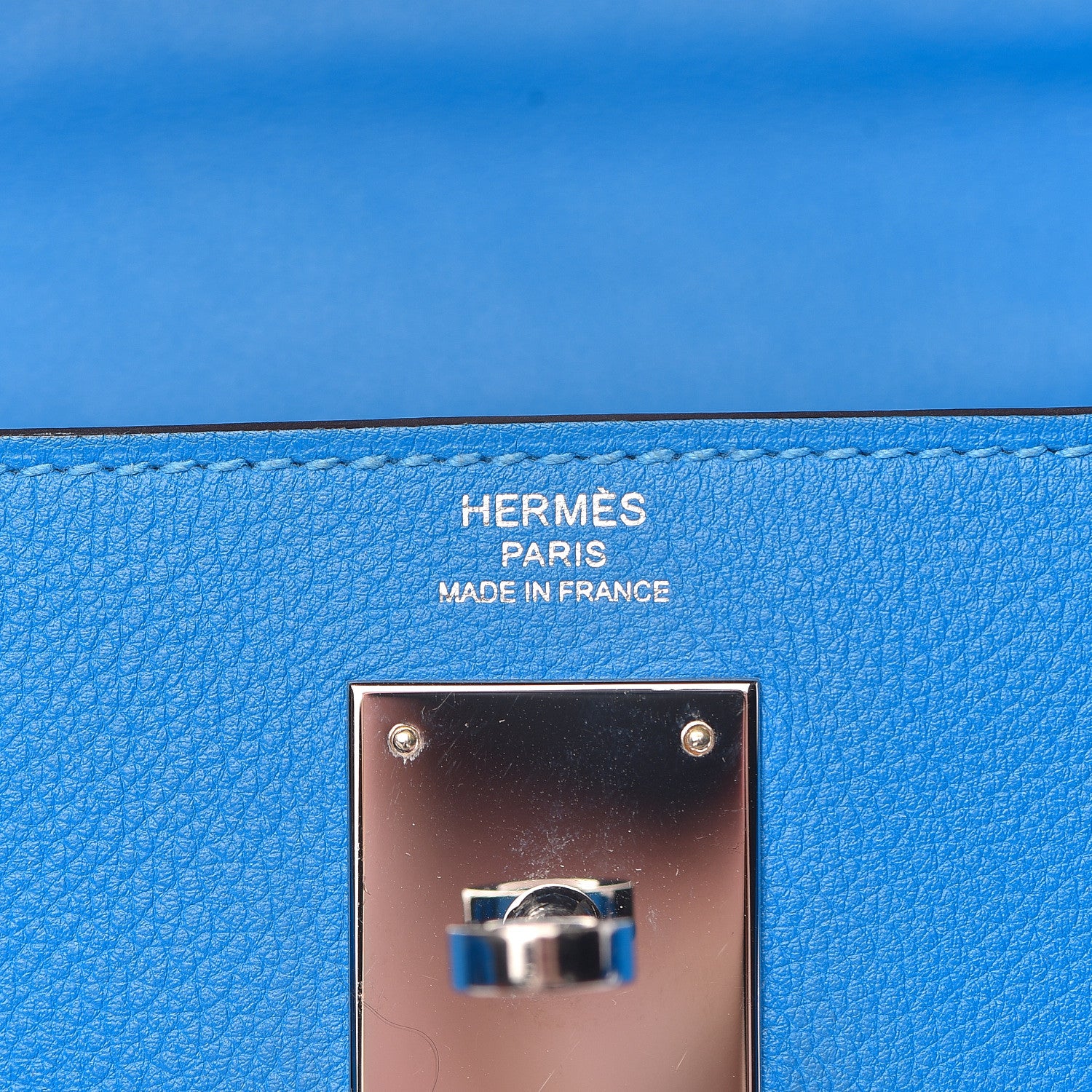 Hermes Evercolor Kelly Retourne 28 Bleu Hydra 19 of 41