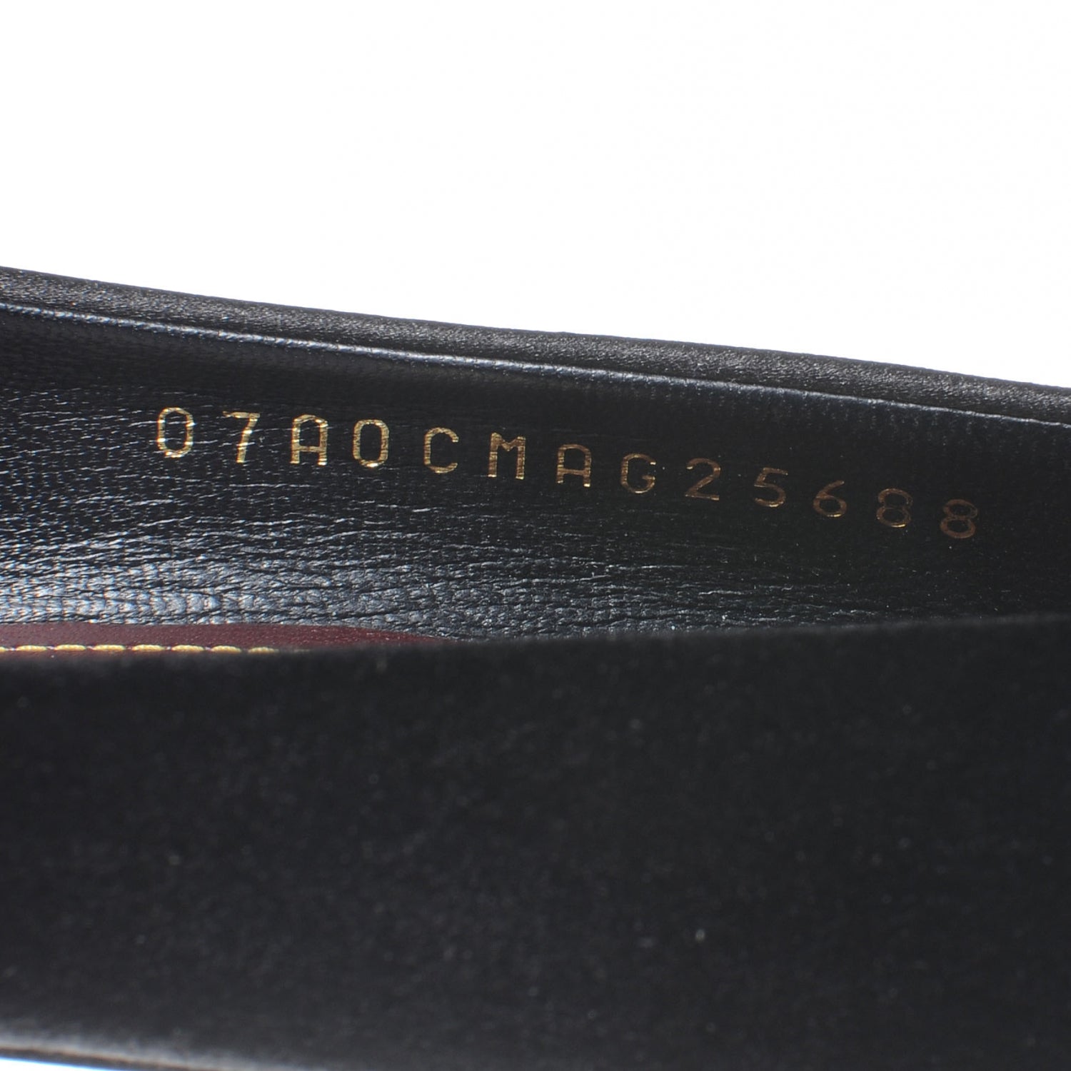 Chanel Satin Plateau Pumps 40 Black Gold 8 of 8
