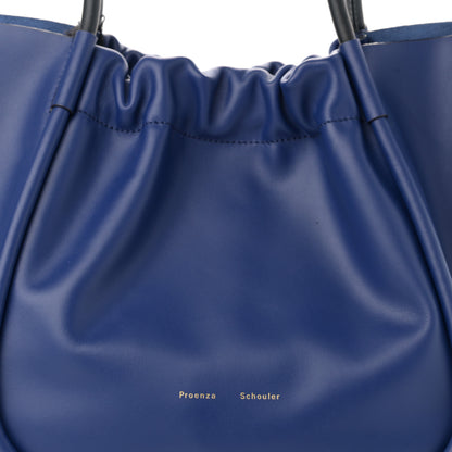 Proenza Schouler Calfskin Large Ruched Tote Cobalt 7 of 9