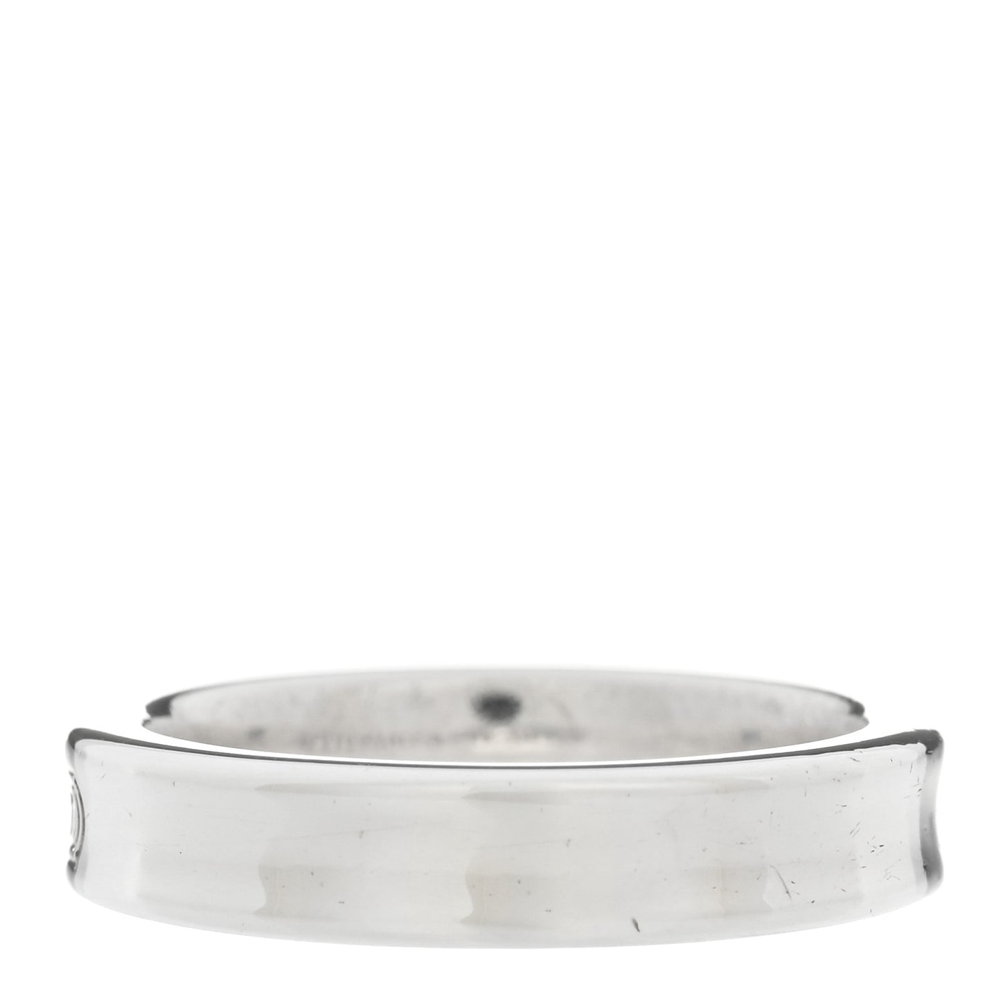 Sterling Silver Narrow 1837 Band Ring 47 4.25
