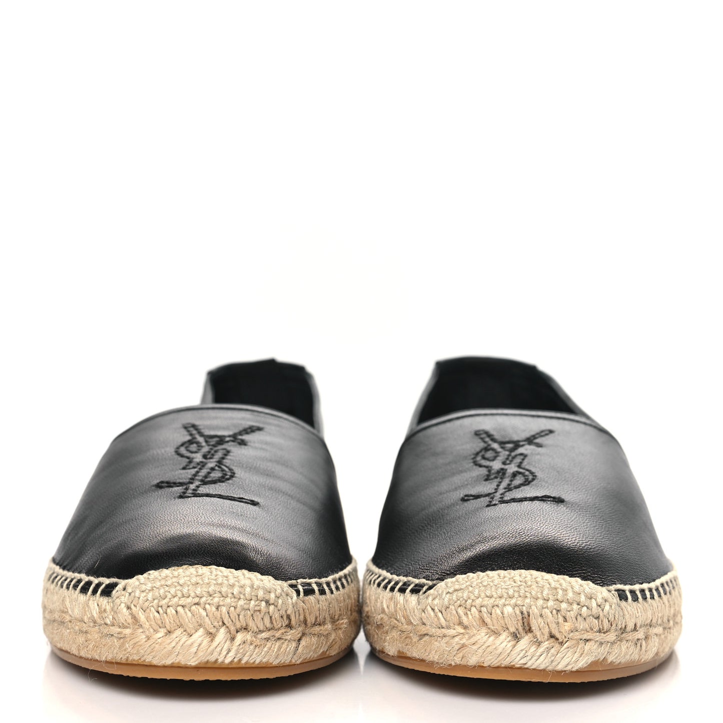 Lambskin Mens Monogram Espadrilles 45 Black