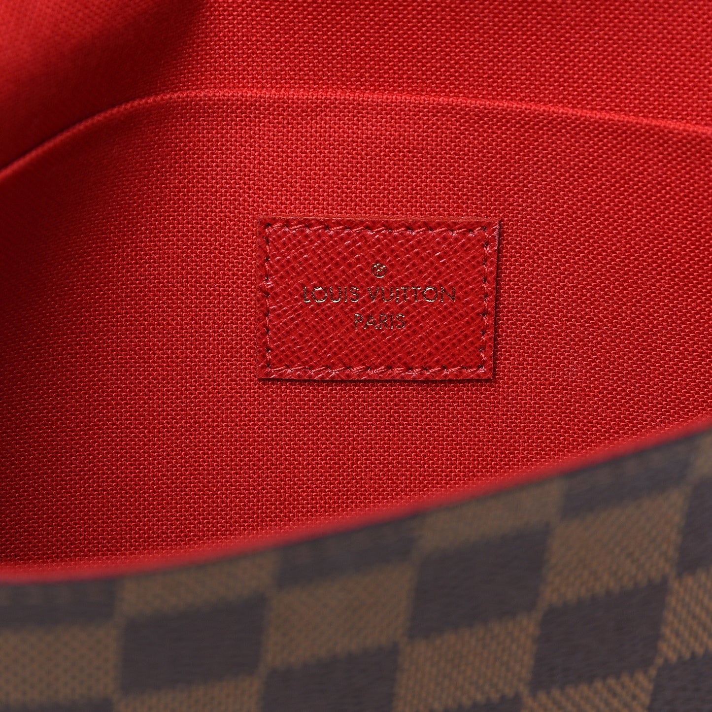 Damier Ebene Pochette Felicie Chain Wallet