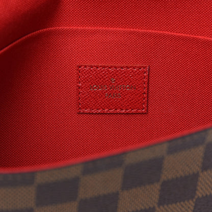 Louis Vuitton Damier Ebene Pochette Felicie Chain Wallet 5 of 9