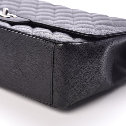 Chanel Caviar Quilted Maxi Single Flap Black 6 of 11