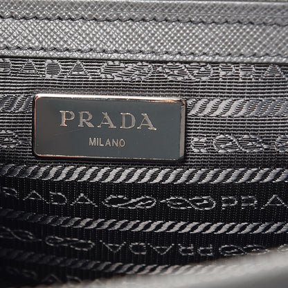 Prada Saffiano Small Galleria Double Zip Tote Marmo 7 of 9