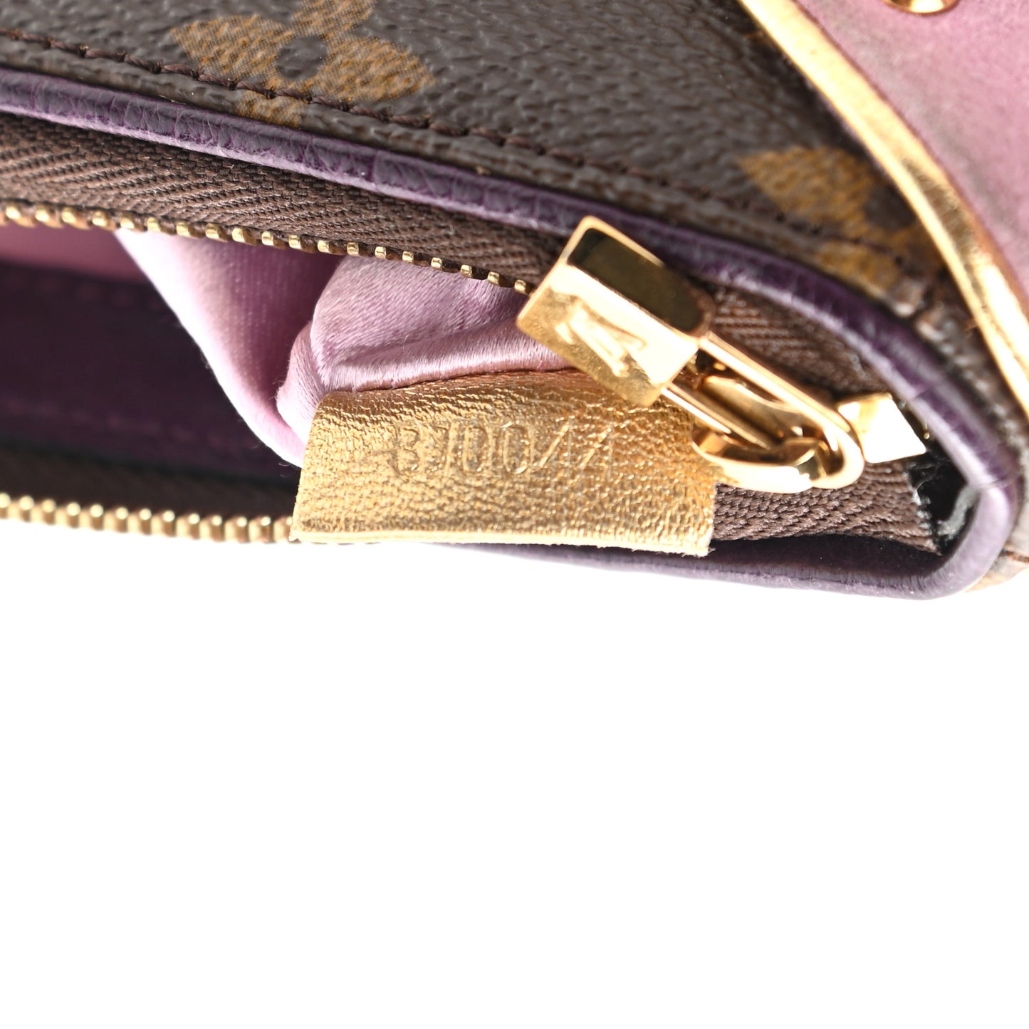 Monogram Suede Ostrich Les Extraordinaires Pochette