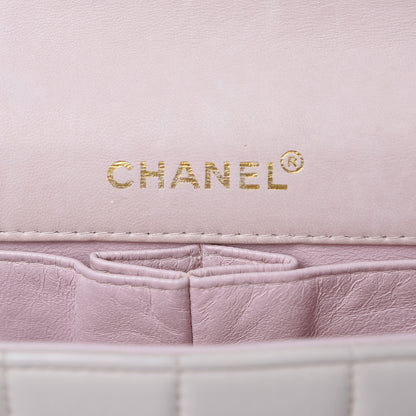 Chanel Lambskin East West Chocolate Bar Flap Pink 6 of 16