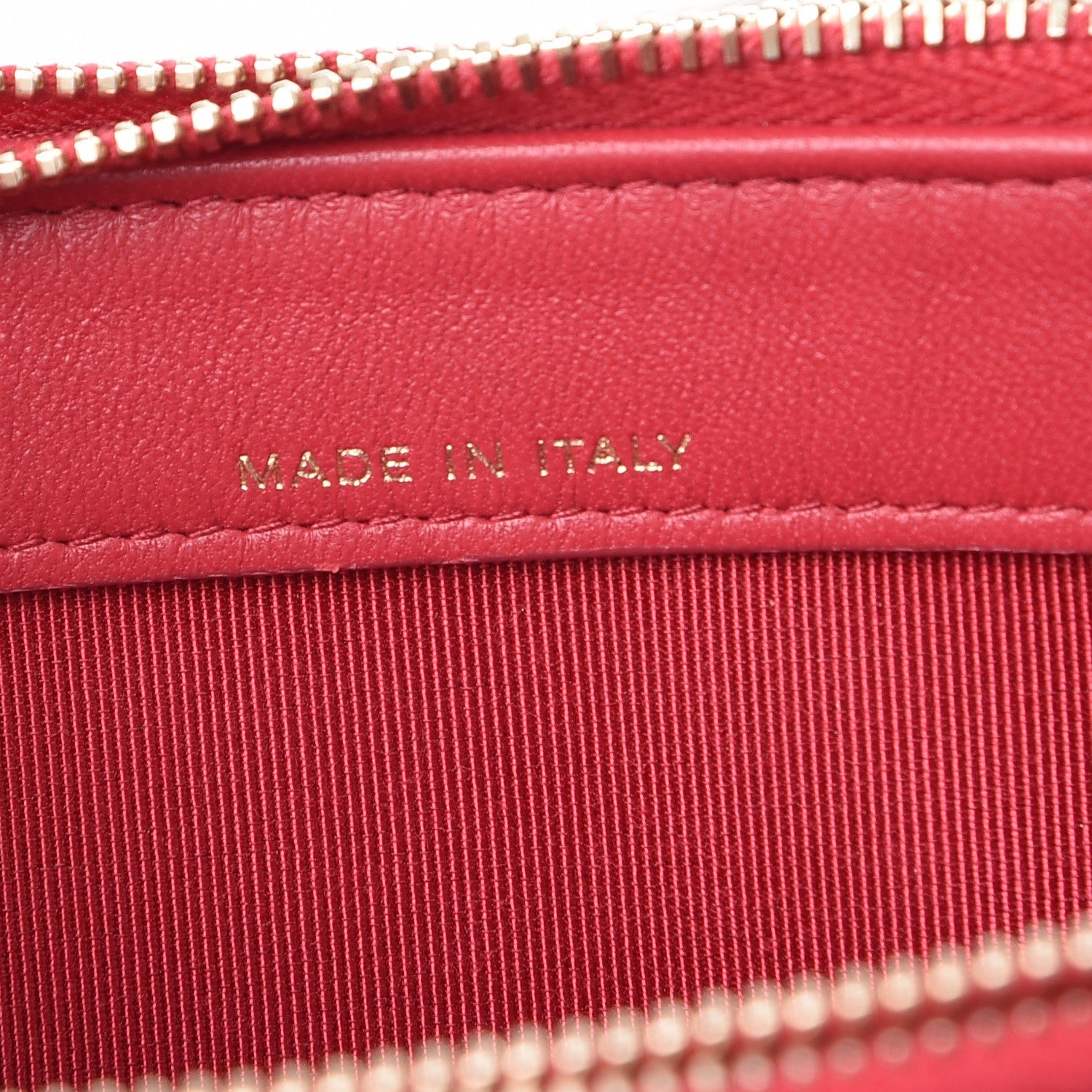 Chanel Lambskin Quilted Small Clutch With Chain Dark Pink 7 of 9
