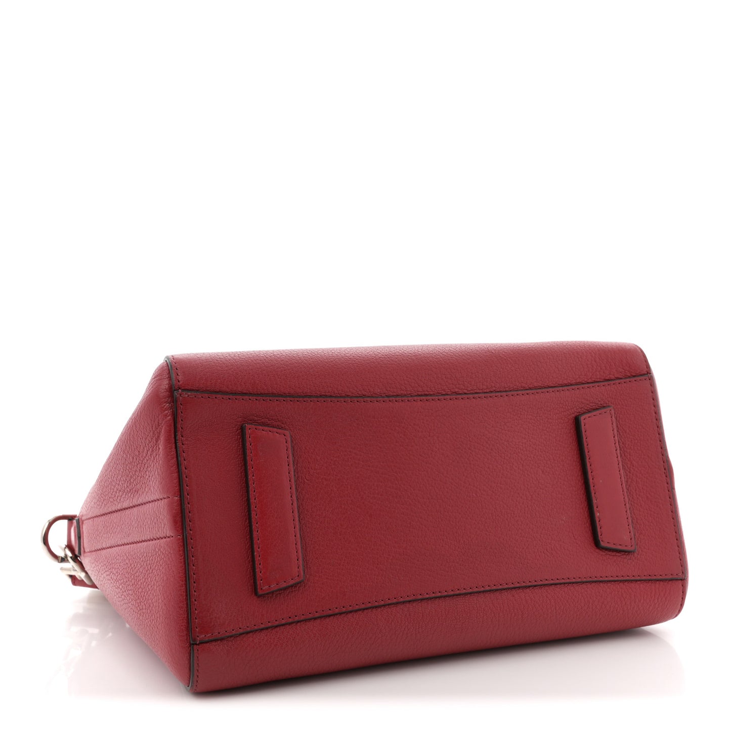 Sugar Goatskin Small Antigona Vermillon