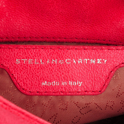 Stella McCartney Shaggy Deer Falabella Crossbody Bag Cherry 6 of 7