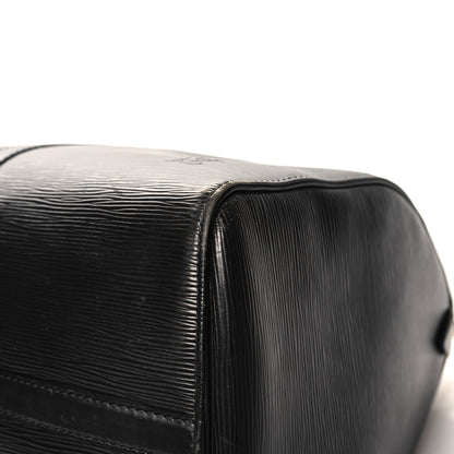 Louis Vuitton Epi Keepall 45 Black 11 of 12