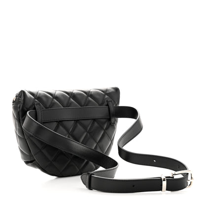 Chanel Calfskin Quilted Waist Belt Bag Black 3 of 10
